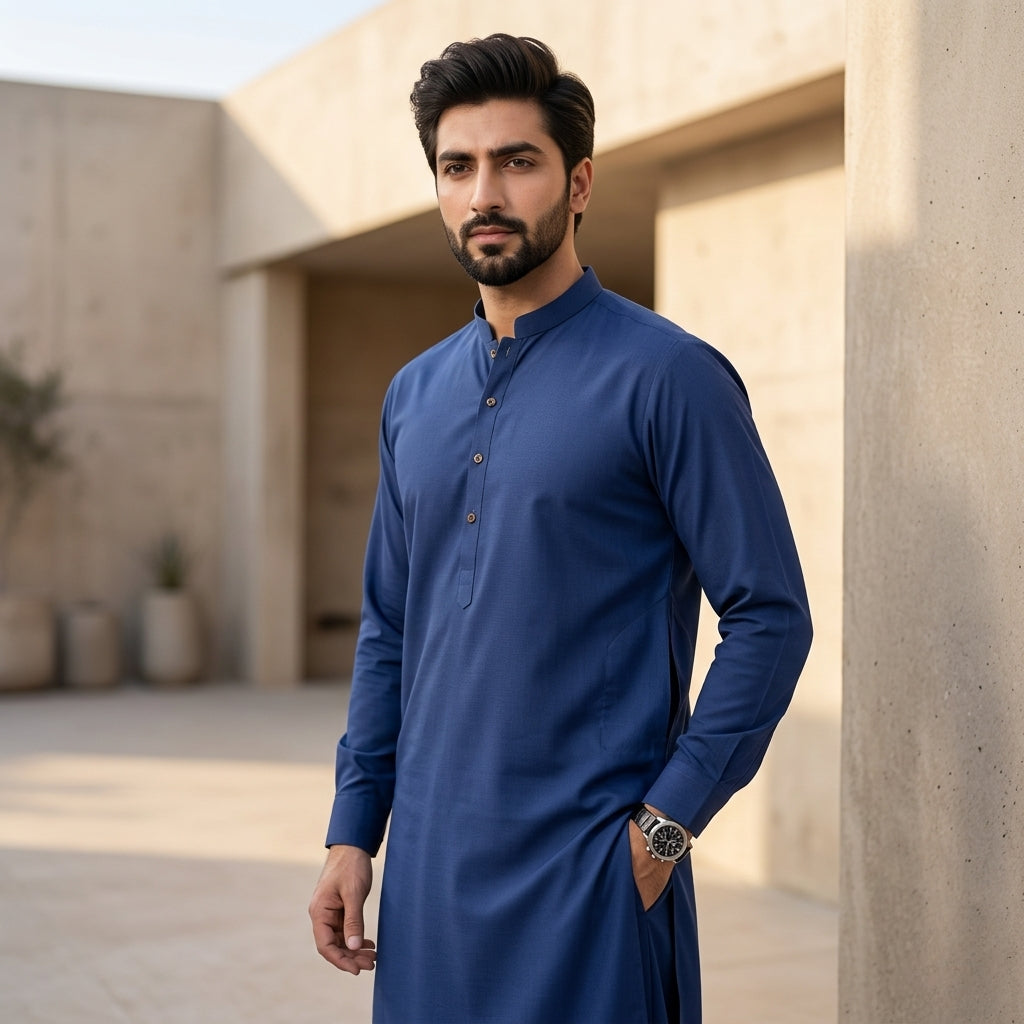 Royal Blue Wash & Wear – Premium Plus | DOF-W-10
