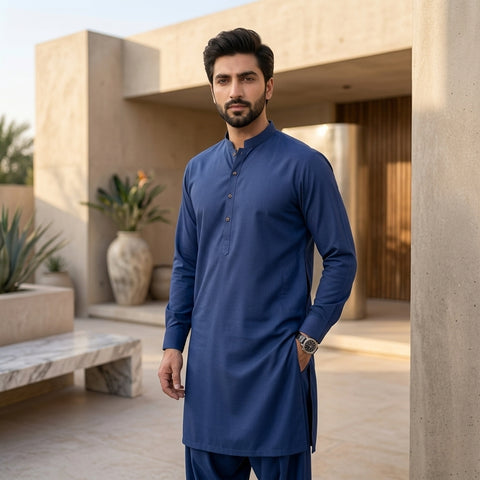 Royal Blue Wash & Wear – Premium Plus | DOF-W-10