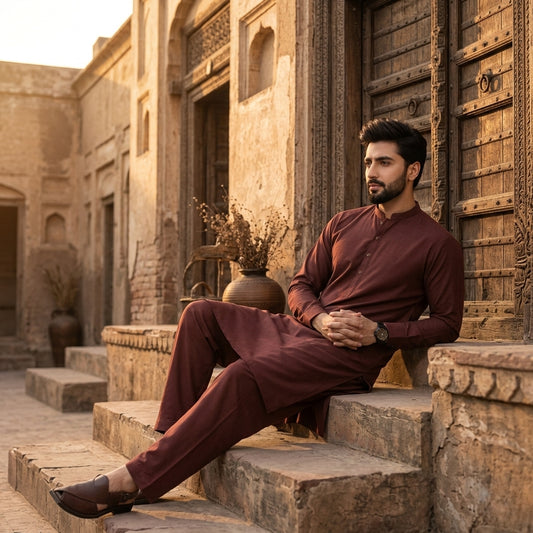 Maroon Wash & Wear – Premium Plus | DOF-W-12