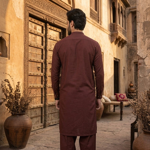 Maroon Wash & Wear – Premium Plus | DOF-W-12