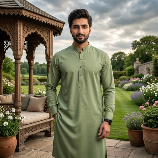 Sage Green Wash & Wear – Premium Plus | DOF-W-17