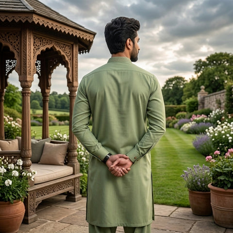 Sage Green Wash & Wear – Premium Plus | DOF-W-17