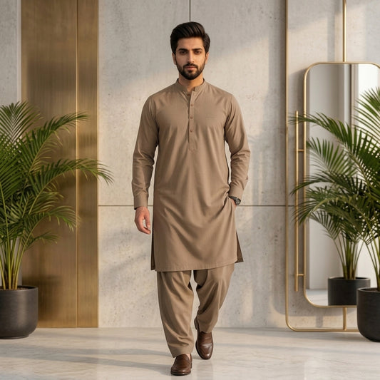 Taupe Wash & Wear – Premium Plus | DOF-W-18