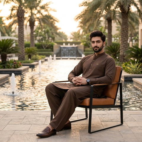 Coffee Brown Wash & Wear – Premium Plus | DOF-W-22