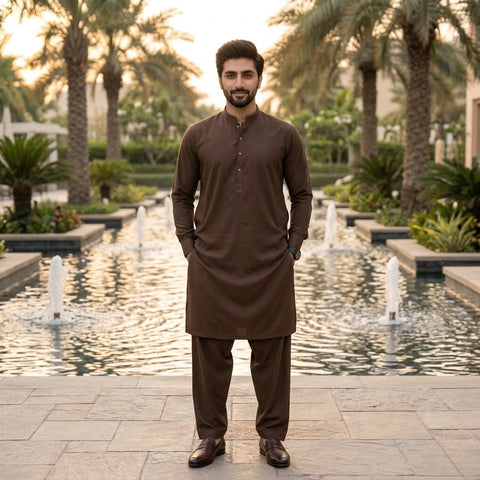 Coffee Brown Wash & Wear – Premium Plus | DOF-W-22