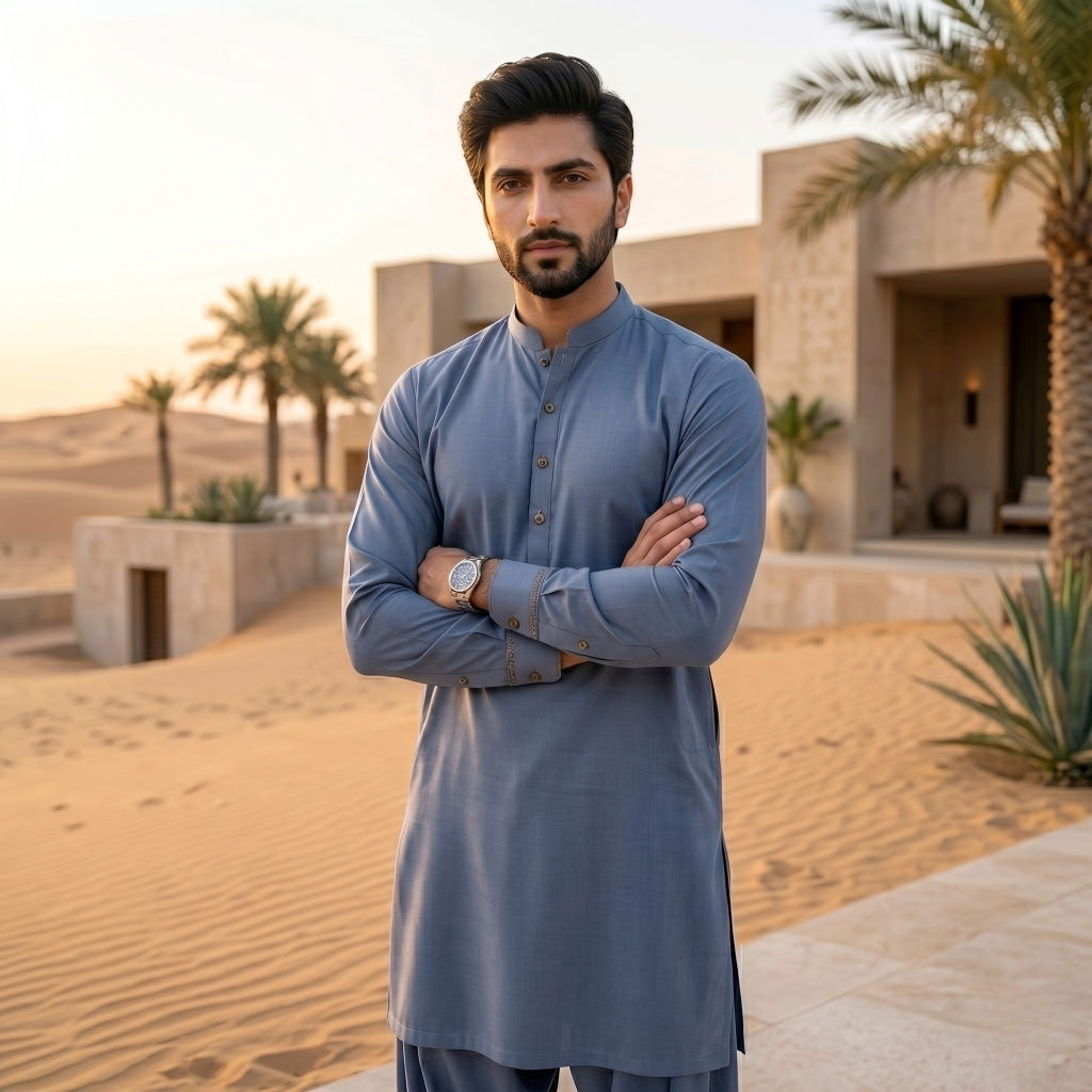 Misty Blue Wash & Wear – Premium Plus | DOF-W-23