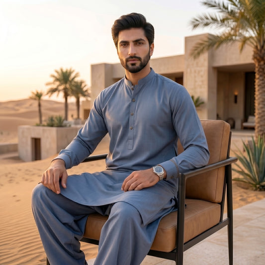 Misty Blue Wash & Wear – Premium Plus | DOF-W-23