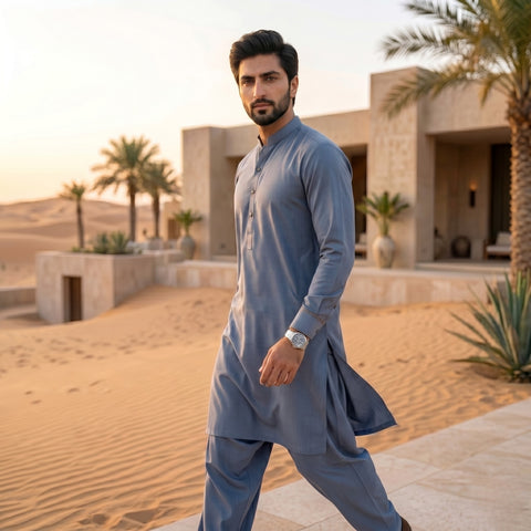 Misty Blue Wash & Wear – Premium Plus | DOF-W-23