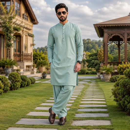 Dusty Green Wash & Wear – Premium Plus | DOF-W-29