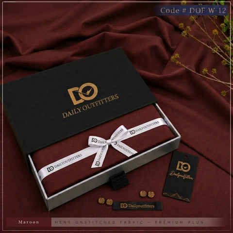 Maroon Wash & Wear – Premium Plus | DOF-W-12