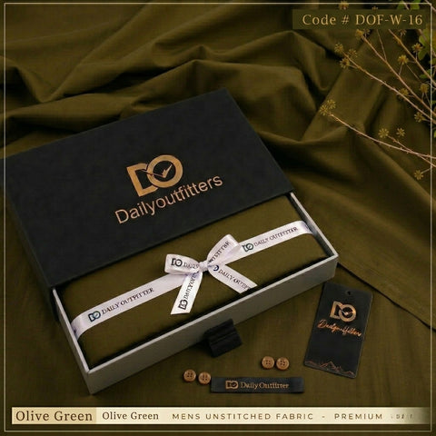 Olive Green Wash & Wear – Premium Plus | DOF-W-16