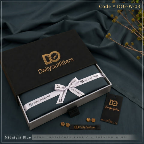 Midnight Blue Wash & Wear – Premium Plus | DOF-W-03