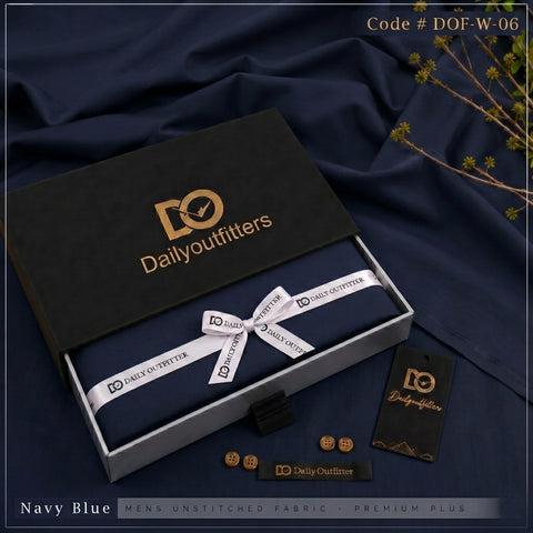 Navy Blue Wash & Wear – Premium Plus | DOF-W-06