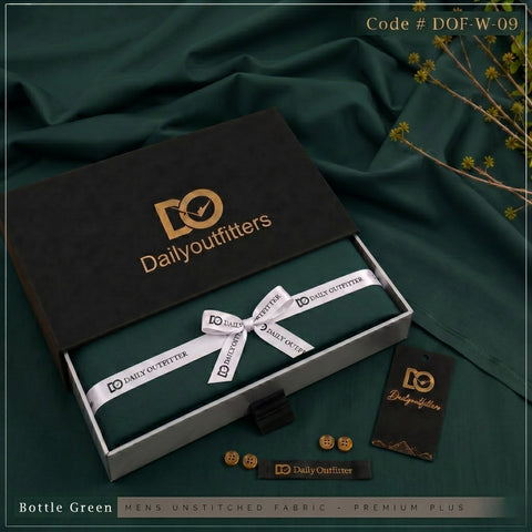 Bottle Green Wash & Wear – Premium Plus | DOF-W-09