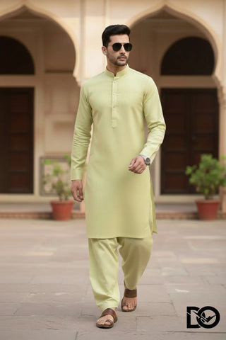 Men's Pistachio Green Shalwar