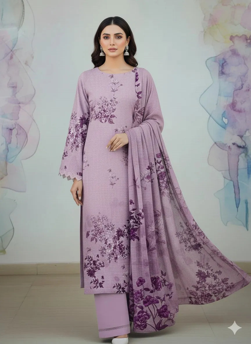 3 Piece - Printed Lawn Suit