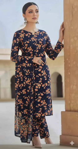 3 Piece - Printed Lawn Suit