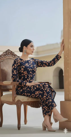 3 Piece - Printed Lawn Suit