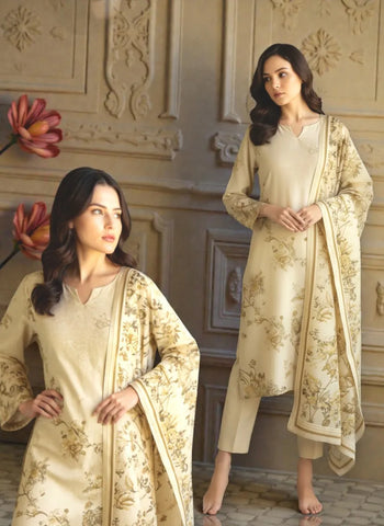 3 Piece - Printed Lawn Suit