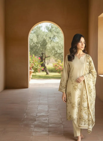 3 Piece - Printed Lawn Suit